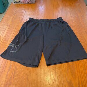 Under Armour: Men's Black Athletic Shorts
